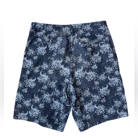 Sperry Men’s Hybrid Golf Shorts Octopus Pattern size 28 - Picture 3 of 8